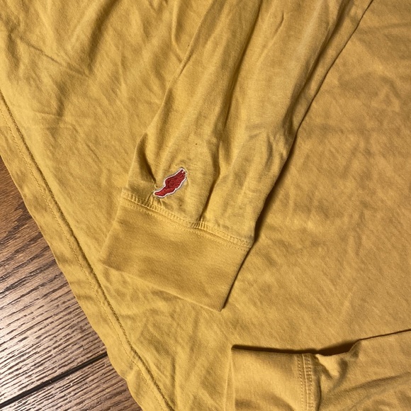 League Gold and Blue WV West Virginia Long Sleeve T-shirt Small - Picture 4 of 5